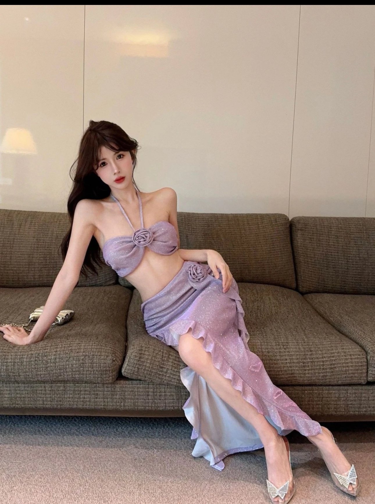 Lavender Moon Ruffle Skirt Set - Image 8