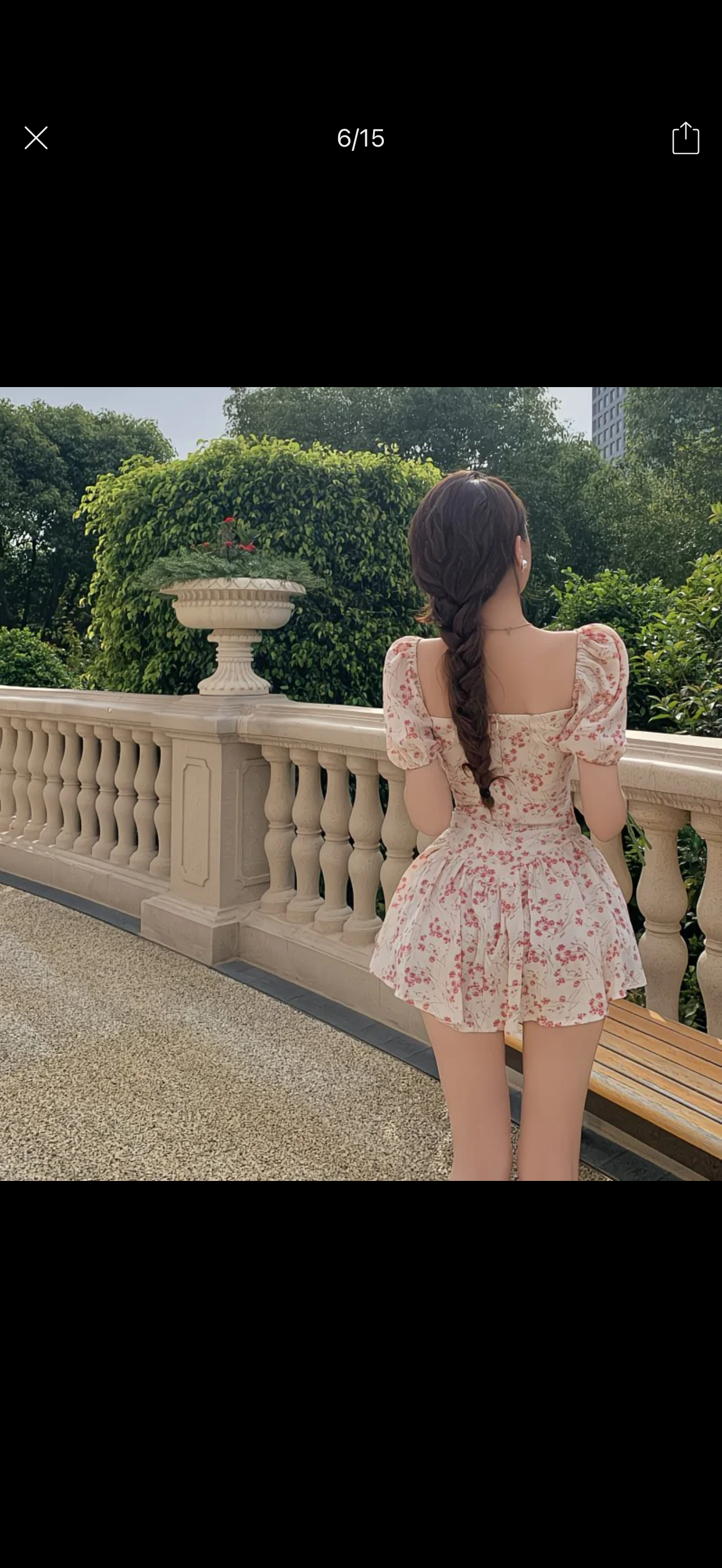Blossom Kiss Mini Dress - Image 7