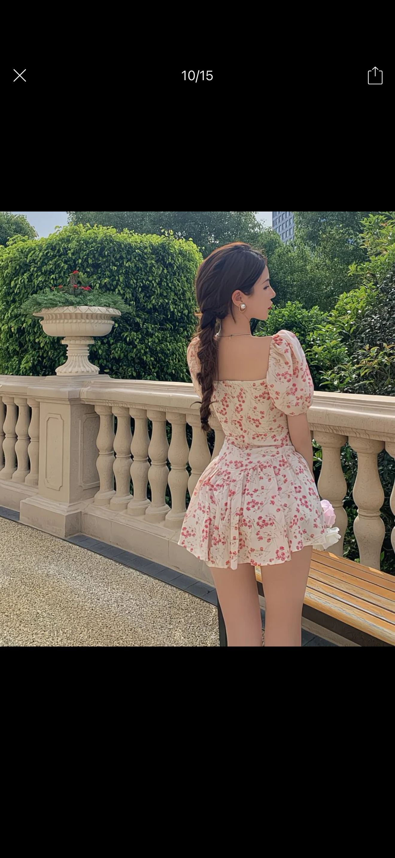 Blossom Kiss Mini Dress - Image 4