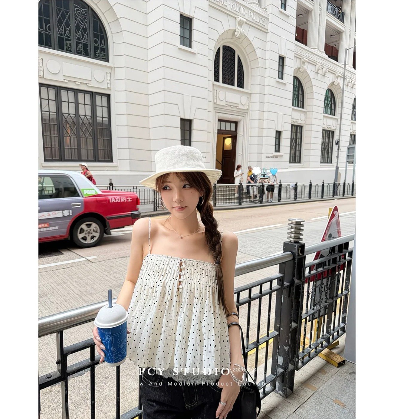 Ivory Polka Charm Camisole - Image 3
