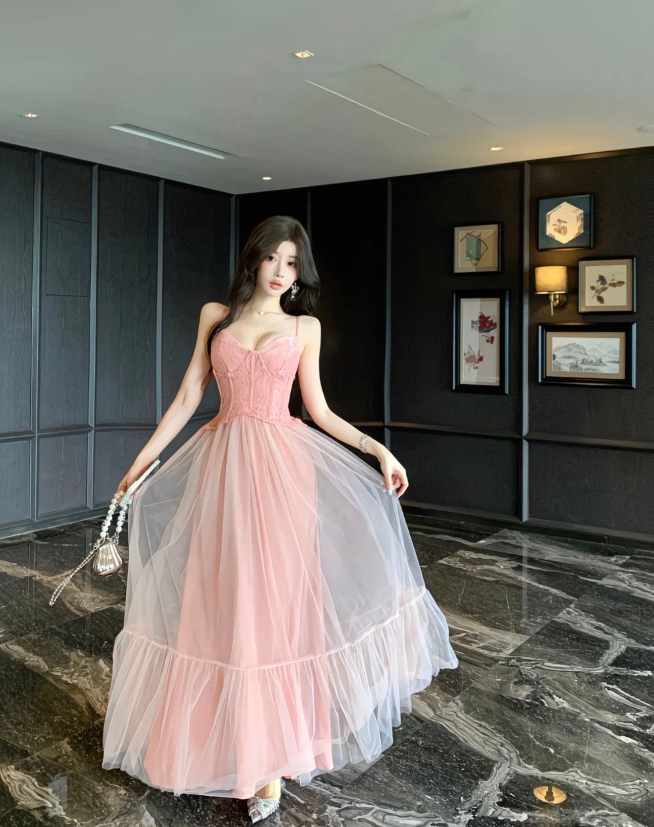 Blush Belle Corset Gown - Image 7