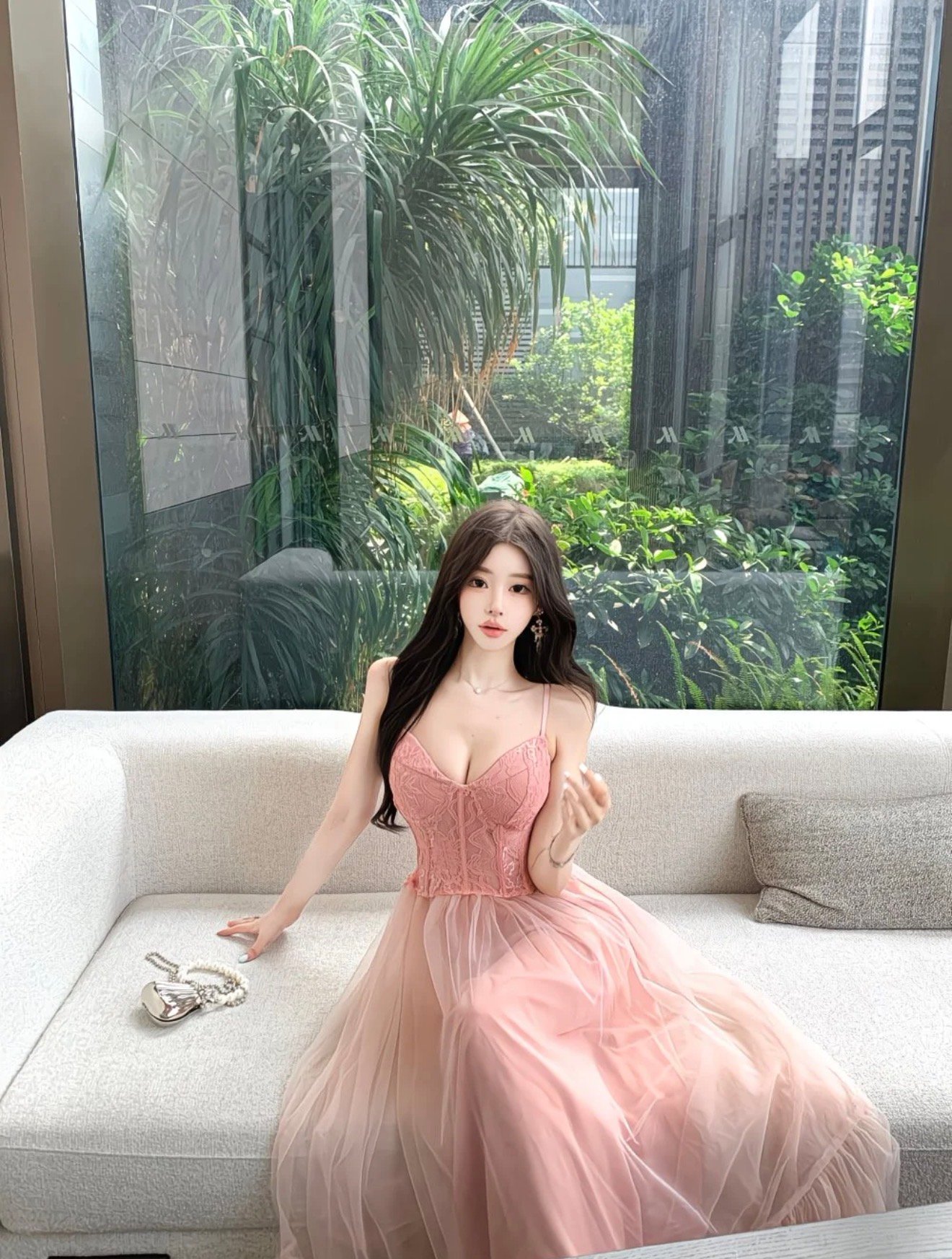 Blush Belle Corset Gown - Image 5