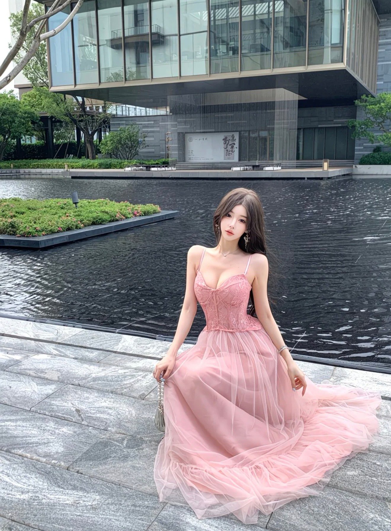 Blush Belle Corset Gown - Image 3